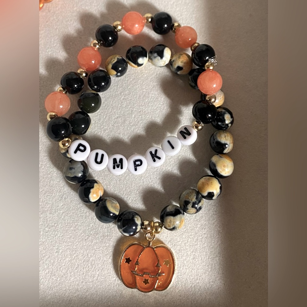Pumpkin‎ bracelet set